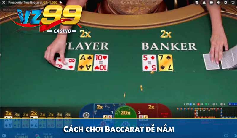 Cách Chơi Baccarat Chi Tiết Dễ Hiểu Cho Người Mới Tại VZ99 4 Cách chơi Baccarat dễ hiểu