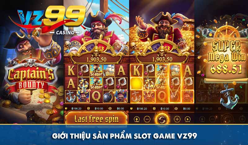 Giới thiệu 5 giới thiệu sản phẩm slot game vz99